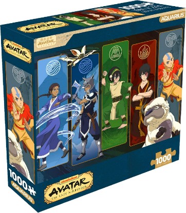 Picture of Avatar the Last Airbender 1000 Piece Jigsaw Puzzle (8x8 Box)
