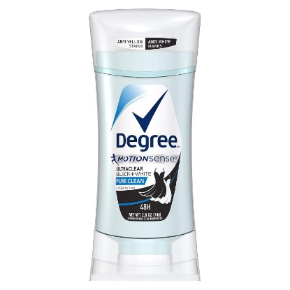 Picture of Degree UltraClear Antiperspirant for Women Protects from Deodorant Stains Pure Clean Deodorant for Women 2.6 oz