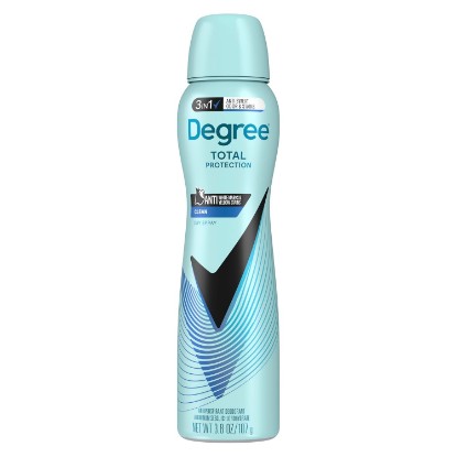 Picture of Degree Antiperspirant Deodorant Dry Spray Protects from Deodorant Stains Pure Rain Deodorant for Women 3.8 oz