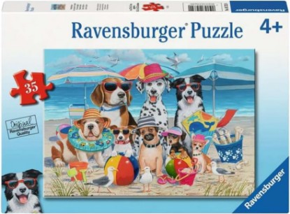 Picture of Ravensburger Beach Buddies 35 Piece Puzzle - Kid-Friendly Design | Perfect Interlocking Fit | Ideal for Ages 4 and Up | Great for Developing Skills The Forest Stewardship Council