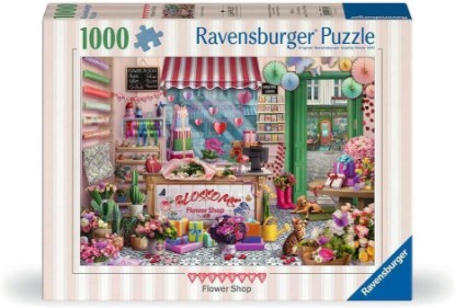 Picture of Ravensburger Blossoms Flower Shop 1000 Piece Puzzle for Adults The Forest Stewardship Council