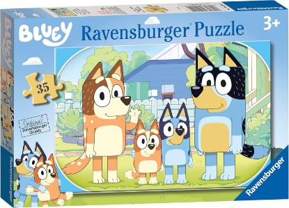 Picture of Ravensburger Bluey 35 Piece Jigsaw Puzzle for Kids Age 3 Years Up - Educational Toddler Toys The Forest Stewardship Council