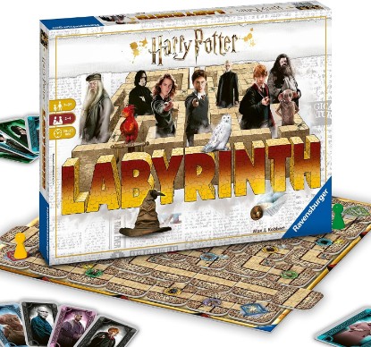Picture of Ravensburger Harry Potter Labyrinth Board Game - A Strategic Maze Challenge for Family Nights - Great Birthday Gift - 2-4 Players - Kids Ages 7-10 and Older The Forest Stewardship Council