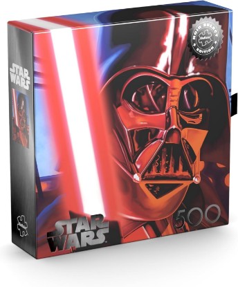 Picture of Buffalo Games Star Wars™ Dark Lord - 500 Piece Jigsaw Puzzle for Adults | Silver Select, Foil Finish, Includes Poster, Recycled Board, Giftable Display Box, Frameable Art