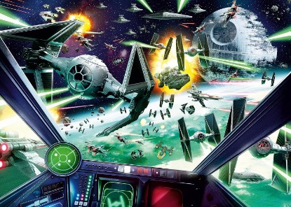 Picture of Ravensburger Star Wars: X-Wing Cockpit 1000 Piece Jigsaw Puzzle | Unique Piece Design | Softclick Technology | Ideal Gift for Puzzle Enthusiasts The Forest Stewardship Council