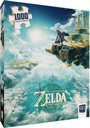 Picture of The Legend of Zelda Tears of The Kingdom 1000 Piece Jigsaw Puzzle | Collectible Puzzle Featuring Link from The Legend of Zelda Video Game | Officially Licensed Nintendo Merchandise