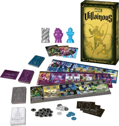 Picture of Ravensburger Marvel Villainous: Twisted Ambitions - Engaging Strategy Board Game | Perfect for Marvel Fans & Families | Compatibility with Other Marvel Villainous Games | High Replay Value