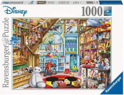 Picture of Ravensburger Disney-Pixar Toy Store Jigsaw Puzzle - 1000 piece Puzzle for Adults and Kids | Unique Softclick Technology | Eco-Friendly Material | FSC Certified The Forest Stewardship Council