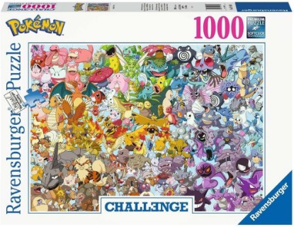 Picture of Ravensburger Pokémon 1000 Piece Challenge Jigsaw Puzzle for Adults and Kids Age 12 Years Up The Forest Stewardship Council