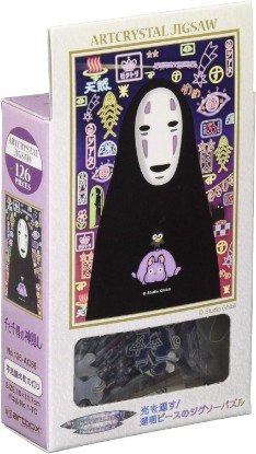 Picture of Ensky - Spirited Away - No-Face Mysterious Street Lights, 126 Piece Art Crystal Jigsaw Puzzle (126-AC66)
