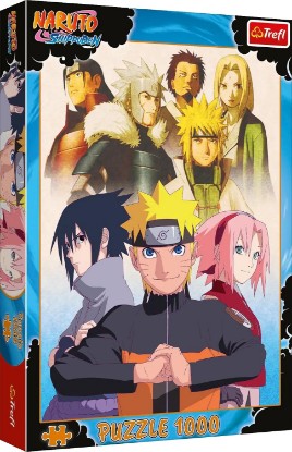 Picture of Trefl Shippuden, The Naruto Team-Jigsaw Puzzle 1000 Pieces-Anime Series Characters Puzzle, for Adults and Children Ages 14 and Up, Multicolor (10940)