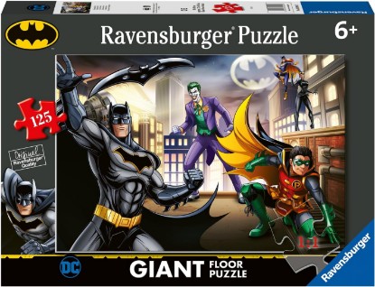 Picture of Ravensburger Batman 125 Piece Giant Floor Puzzle for Kids - Every Piece is Unique, Pieces Fit Together Perfectly The Forest Stewardship Council