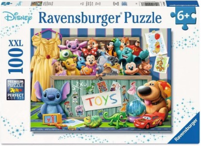 Picture of Ravensburger Disney Pixar Multicharacter 100 Piece XXL Puzzle for Kids 6+ The Forest Stewardship Council