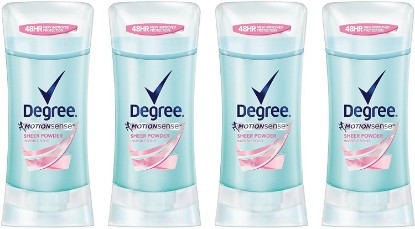 Picture of Degree Wmns Inv Sld Sheer Size 2.6z Degree Women'S Motion Sense Invisible Solid Sheer Powder 2.6z