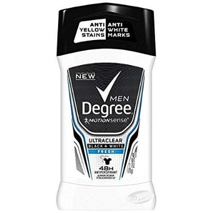 Picture of Degree Ultraclear Antiperspirant Deodorant Black/White, Fresh, 2.7 oz (Pack of 2)