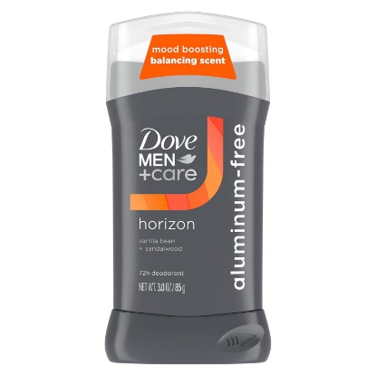 Picture of Dove Men Deodorant Stick, Vanilla Bean & Sandal Wood Mood 3 oz | For everyday confidence, Helps stop odor & stay fresh, With moisturizers, Vanilla sandalwood scent