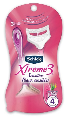 Picture of Schick Xtreme 3 Women's Sensitive Skin Disposable Razor