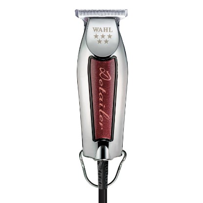 Picture of Wahl Professional Detailer Corded Trimmer, Adjustable T-Blade, Model 8081 | Rotary Motor, Full-Size Hair Clipper Power in a Palm-Size Tool for Lining & Artwork, Includes 3 Guides, Comb & Oil