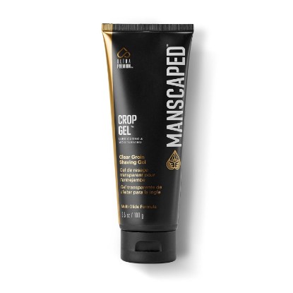 Picture of MANSCAPED Crop Gel® Clear Groin Shaving Gel, Moisturizing and Lubricating Multi-Glide Formula Designed for Below-the-Waist Trimming, Vegan and Paraben-Free (3.5 oz)