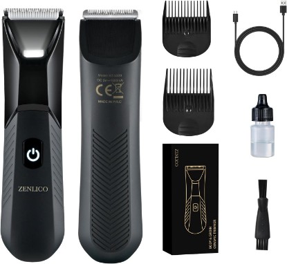 Picture of Manscape Body Hair Trimmer, Rechargeable Pubic Hair Trimmer for Men | Ceramic Blade Body Shavers with USB-C Charging, Ball Razors with Led Spotlight, 90 Minutes Shaving, Ideal Gift for Men