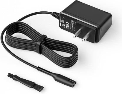 Picture of 12V Shaver Charger for Braun Series 7 9 3 5 1 S7 S9 S3 S5 S1 3040 | ETL Listed Charger for Braun 340s 9385cc 370 720 760cc 790cc 720s-4 7865cc 9090cc 9330s 5018s 7020s 9095cc 3350cc-4 390cc