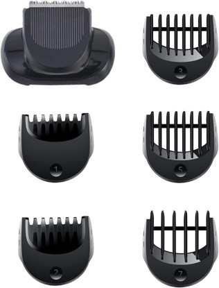 Picture of Beard Trimmer Attachment Fit for Br-aun Series 5, 6 and 7 Electric Razors | 1/2/3/5/7mm, Replacement Shaver Guide Combs for 5018s, 5020s, 6075cc, 7071cc, 7075cc, 7085cc, 7020s, 5050cs, 6020s, 6072cc