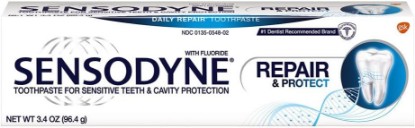 Picture of Sensodyne Repair & Protect Sensitive Toothpaste, Cavity Prevention and Sensitive Teeth Treatment - 3.4 Ounces