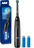 Picture of Oral-B Pro 100 CrossAction, Battery Powered Toothbrush, Black, 1 Count (Pack of 1)