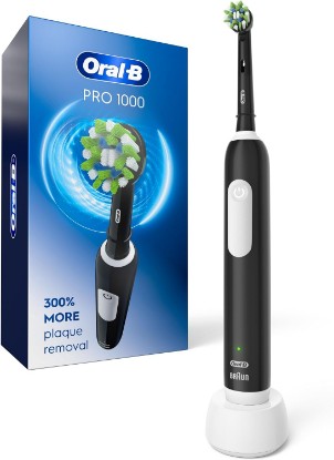 Picture of Oral-B Pro 1000 Rechargeable Electric Toothbrush, Black