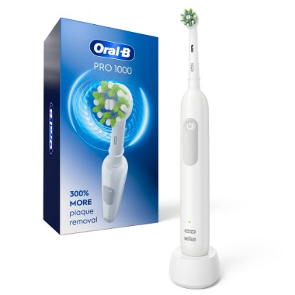 Picture of Oral-B Pro 1000 Rechargeable Electric Toothbrush, White