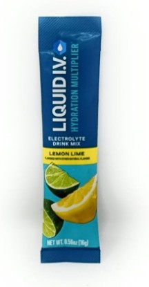 Picture of Liquid I.V. Hydration Multiplier - Lemon Lime Liquid IV - 50 Pack - Electrolyte Drink Mix for Rapid Hydration - Suitable for Travel and Outdoor Activities - Liquid IV Supplement