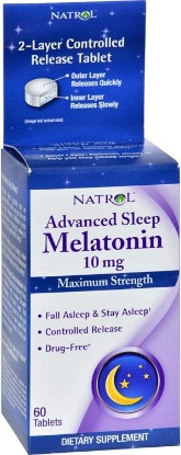 Picture of Natrol Advanced Sleep Maximum Strength 10 mg Tablets, Melatonin, 60 Count