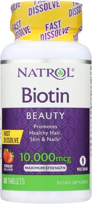 Picture of Natrol Biotin 10000mcg FST Dslv