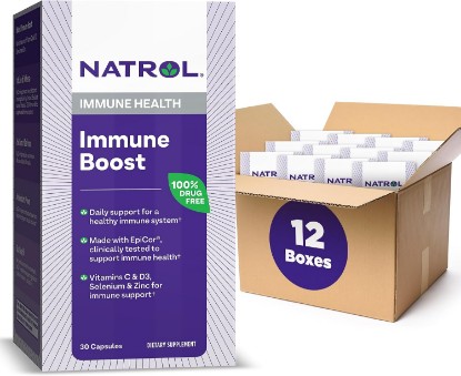 Picture of Natrol Beauty Biotin 10000mcg, Dietary Supplement for Healthy Hair, Skin, Nails and Energy Metabolism, 60 Strawberry-Flavored Fast Dissolve Tablets, 60 Day Supply (Pack of 12)