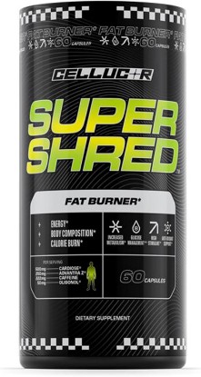 Picture of Cellucor Super Shred™ Fat Burner, 60 Capsules | Mango madness flavor with Zero sugar and 7g BCAAs for muscle recovery, hydration and performance.