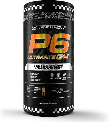 Picture of Cellucor P6 Ultimate GH Test Booster for Men, 180 Capsules