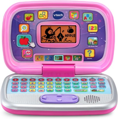 Picture of VTech Play Smart Preschool Laptop, Pink