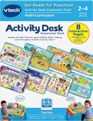 Picture of VTech Touch and Learn Activity Desk Deluxe Expansion Pack for Preschoolers