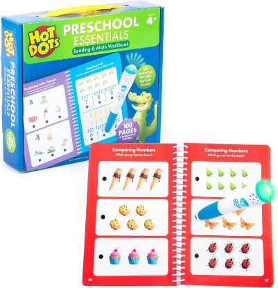 Picture of Educational Insights Hot Dots Preschool Essentials: Reading & Math