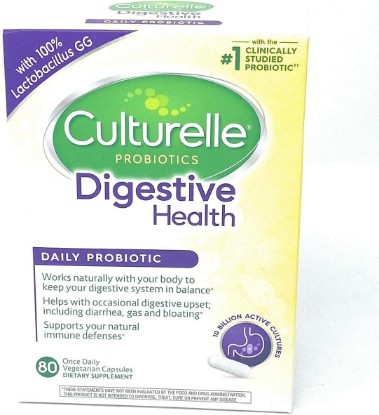 Picture of Culturelle Digestive Health Probiotic, 80 Capsules