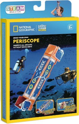 Picture of National Geographic Educational Kit to Build Your Own Steam Periscope from 5 Years Old
