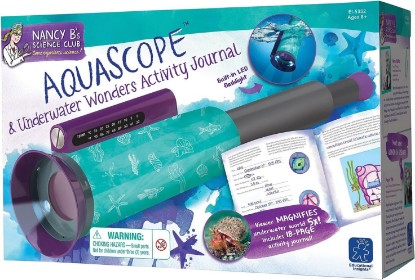 Picture of Educational Insights Nancy B's Science Club AquaScope Underwater Viewer | Outdoor Toys, Underwater Viewer, Science Kit & Activity Journal, Water Toys for Kids Ages 8+, Camping and Beach Essentials