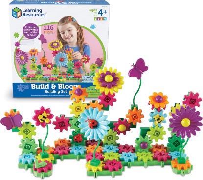 Picture of Learning Resources Gears Build & Bloom Building Set