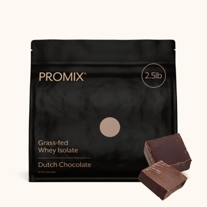 Picture of ProMix Nutrition Whey Isolate Powder, Chocolate - 2.5 Pound | Grass-Fed Whey Protein Isolate Powder for Low-Carb Post-Workout Muscle Recovery, Lean Growth & Performance