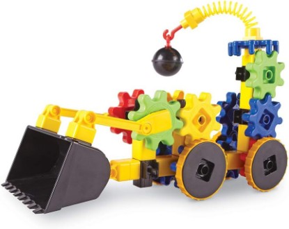 Picture of Learning Resources Gears WreckerGears, STEM Activities, Fine Motor Skills, Toddler Explorer Kit, Science and Construction, Boys and Girls Gifts, 47 Pieces, Ages 4 and Up