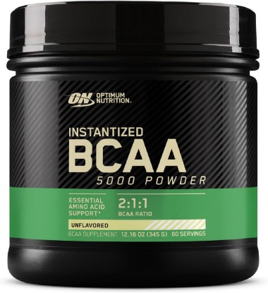 Picture of Optimum Nutrition Instantized BCAA Powder, 5000mg, 12.16 Oz | 5g of BCAAs in 2:1:1 ratio per serving, Unflavored, Keto Friendly, Muscle Endurance & Recovery, Instatized for Easy Mixing