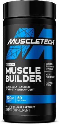 Picture of MuscleTech Nitric Oxide Supplements for Men & Women, Muscle Builder | Nitric Oxide Booster Supplement Supports Muscle Gain & Performance - 400mg Peak ATP for Enhanced Strength (30 Capsules)
