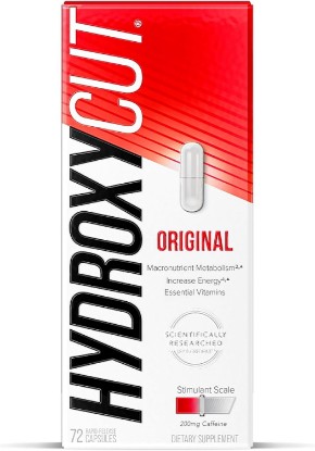 Picture of Hydroxycut Original, Metabolism Supplement, 72 Rapid-Release Capsules | Metabolism and Energy Support, 200 mg Caffeine, C. Canephora Robusta and Apple Cider Vinegar