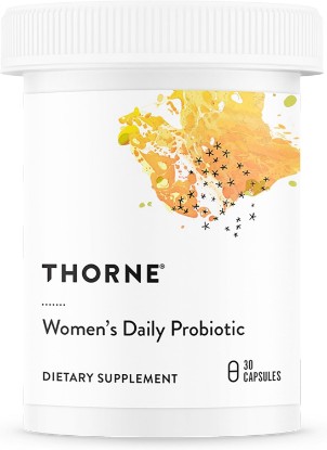Picture of THORNE Women's Daily Probiotic, 10 Billion CFU, 8 Strains, 30 Capsules | Supports Vaginal & Urinary Tract Microbial Balance, Healthy Vaginal pH & Comfort*, Shelf-Stable, One Capsule Daily