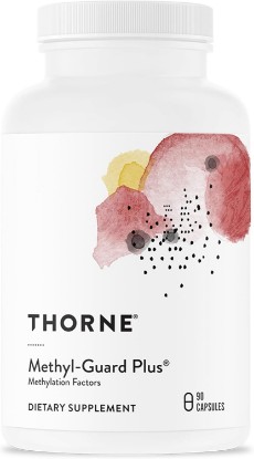 Picture of THORNE Methyl-Guard Plus, Active Folate, Vitamins B2, B6 & B12, 90 Capsules | Supports Methylation for Heart Health, Brain Function, Mood & Metabolism*, Contains Trimethylglycine, Third-Party Certified